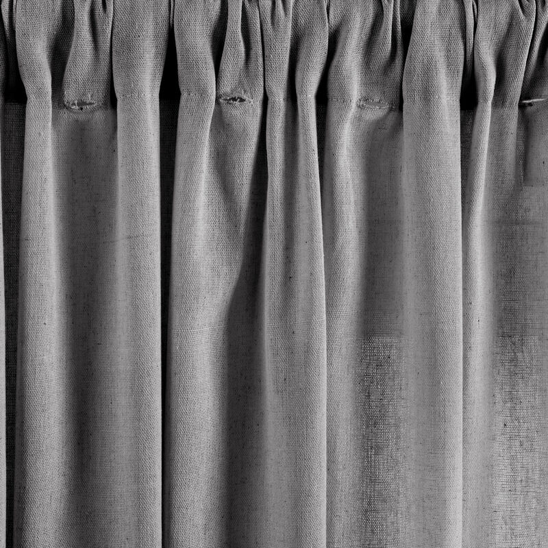 Boho Pom Pom Tassel Linen Window Curtain Panel