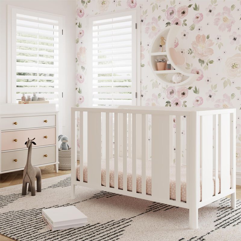 Crawford Curved Post 3-in-1 Crib