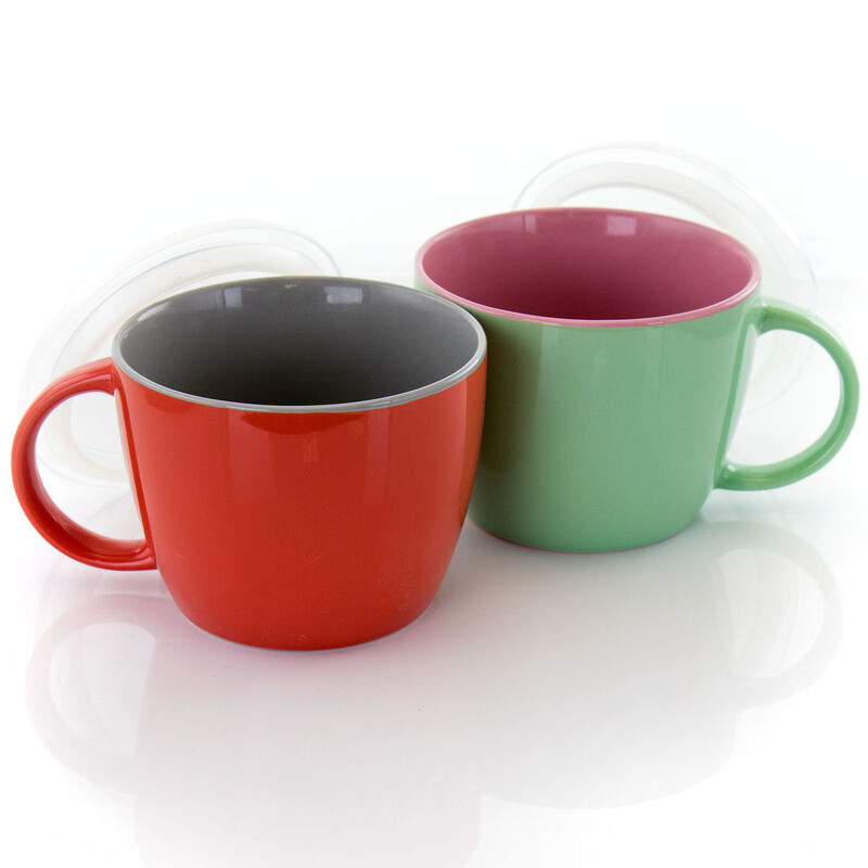 Gibson Home On The Go 25 oz Soup Mug Set, Set of 4