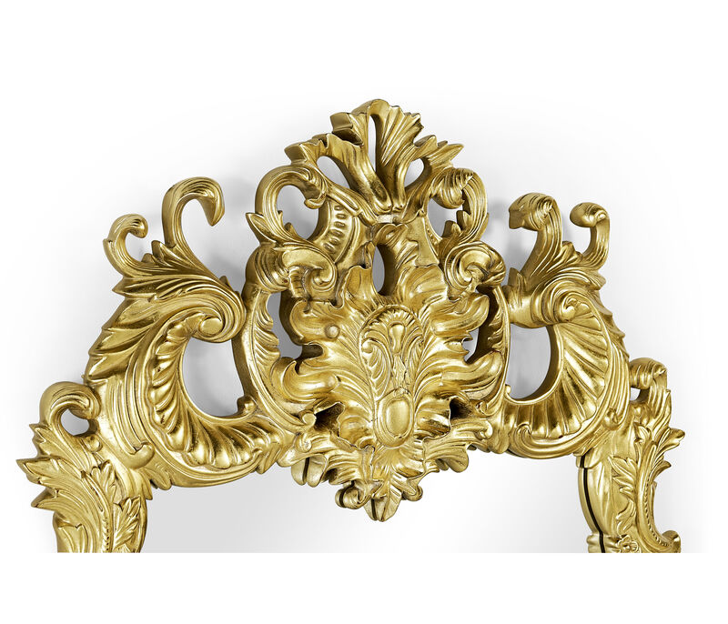 Gilded Rococo Style Mirror