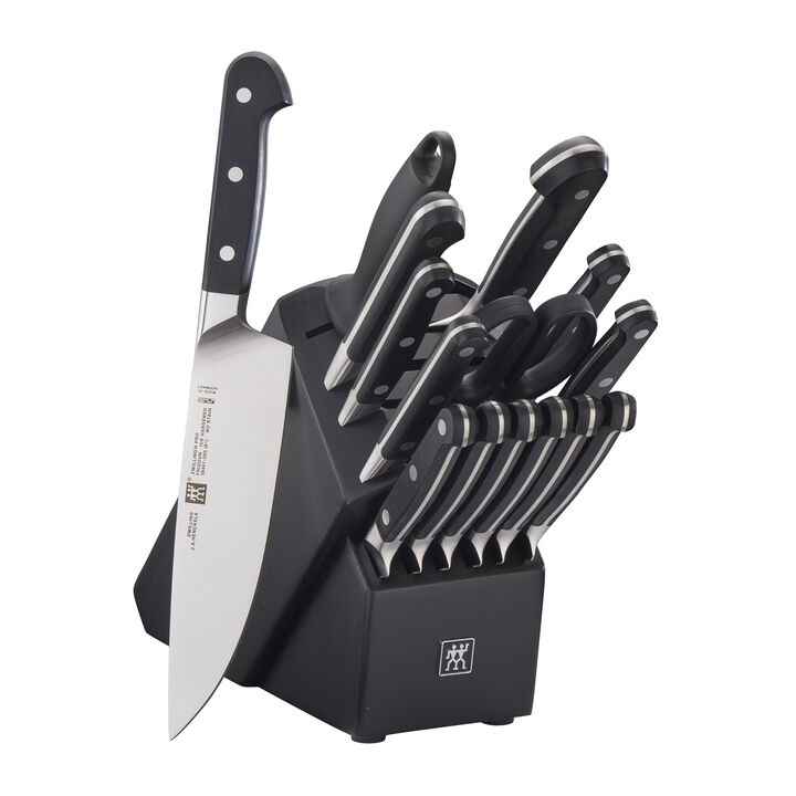 ZWILLING Pro 16-pc Knife Block Set - White