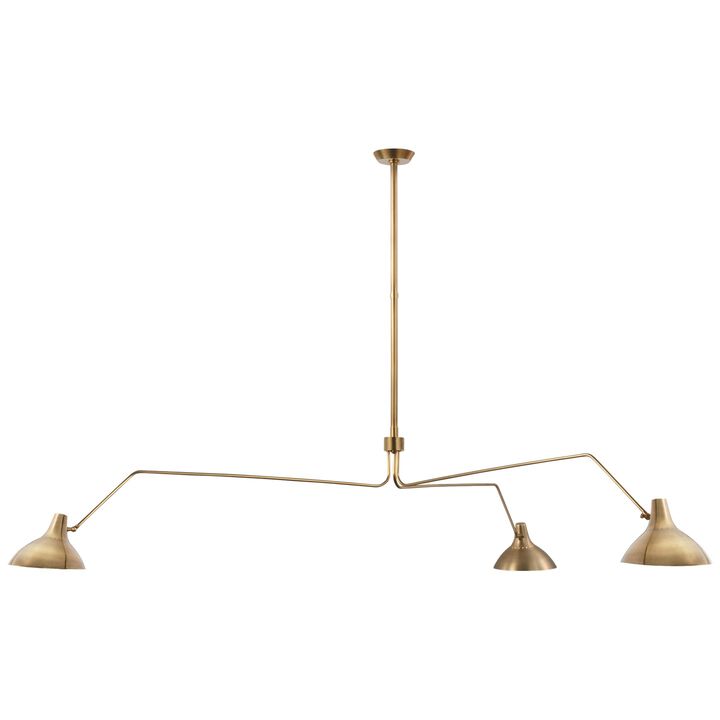 Charlton Grande Triple Arm Chandelier