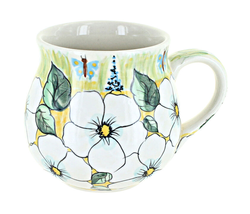 Blue Rose Polish Pottery Serenity Bubble Mug