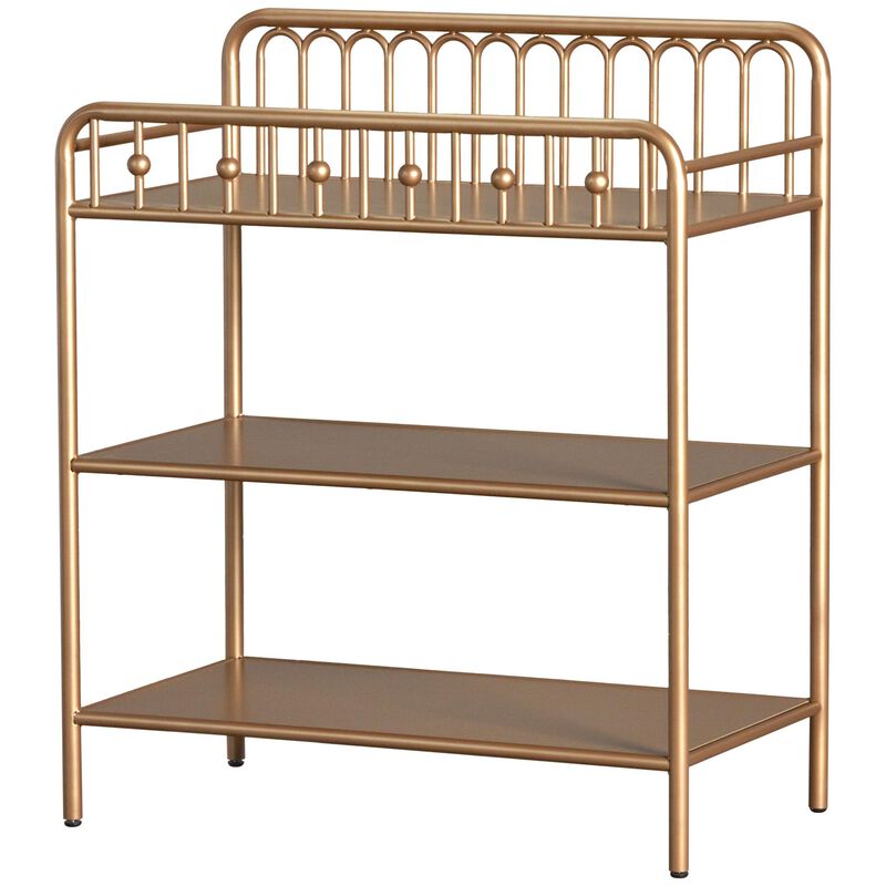 Little Seeds Monarch Hill Ivy Gold Metal Changing Table