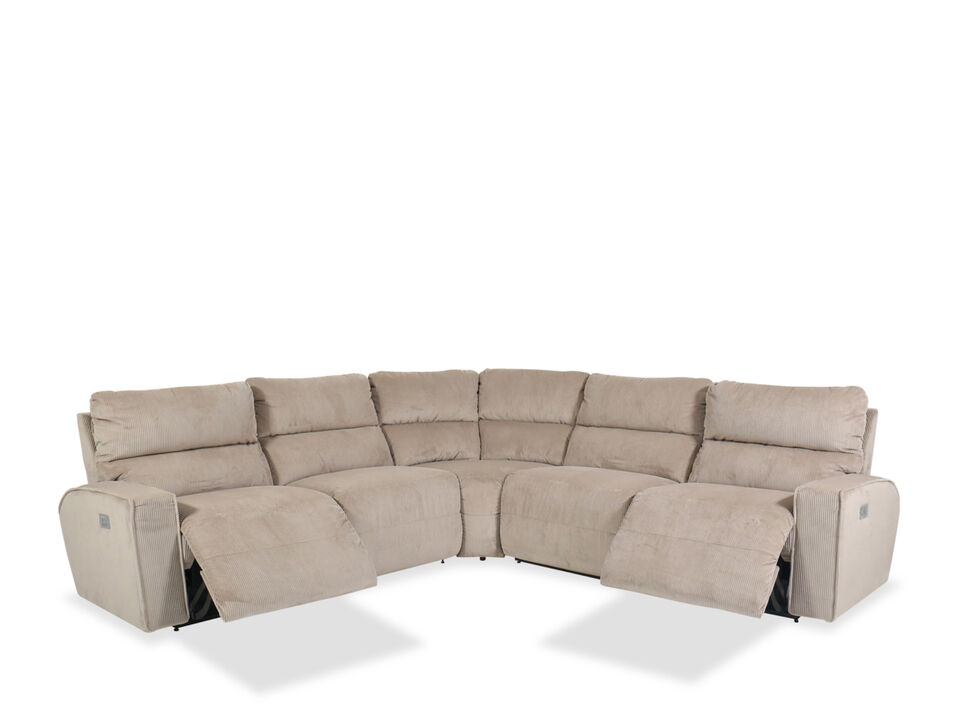 Maddox Driftwood 5-Piece Sectional