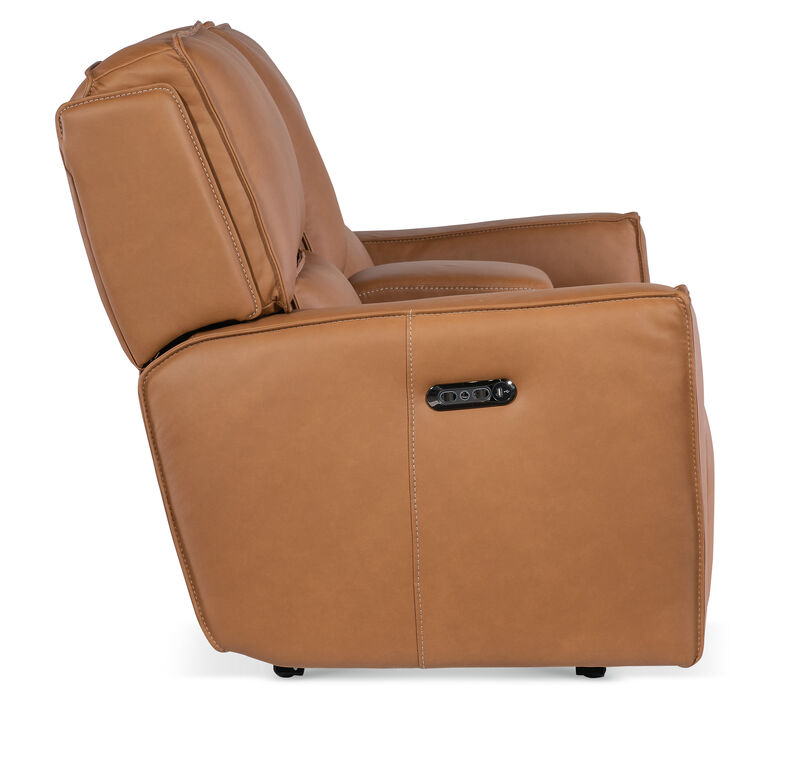 Miles Zero Gravity Power Console Loveseat with Power Headrest