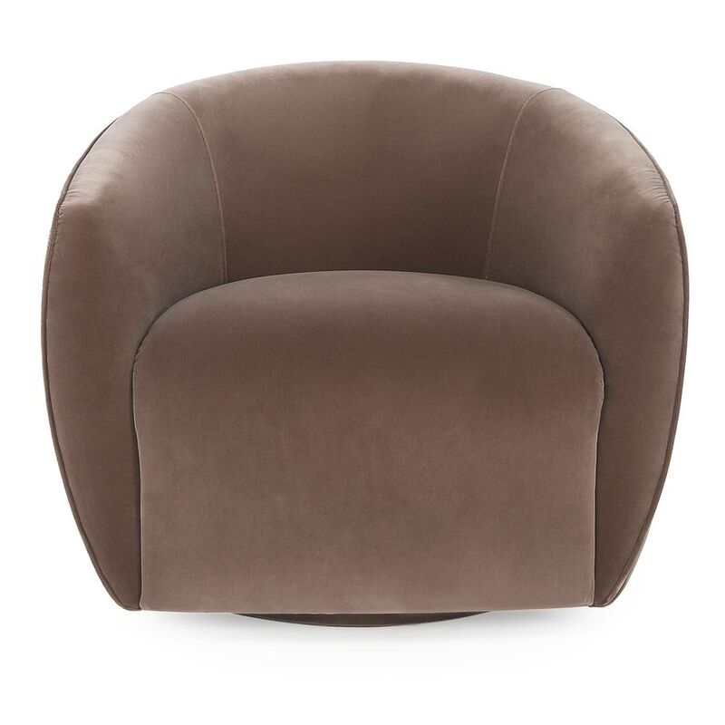 Belen Kox Luxe Swivel Barrel Accent Chair, Belen Kox