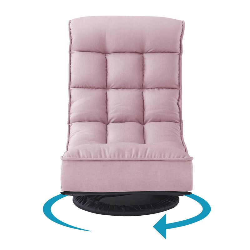 Loungie Deonna Linen Recliner/Floor Chair