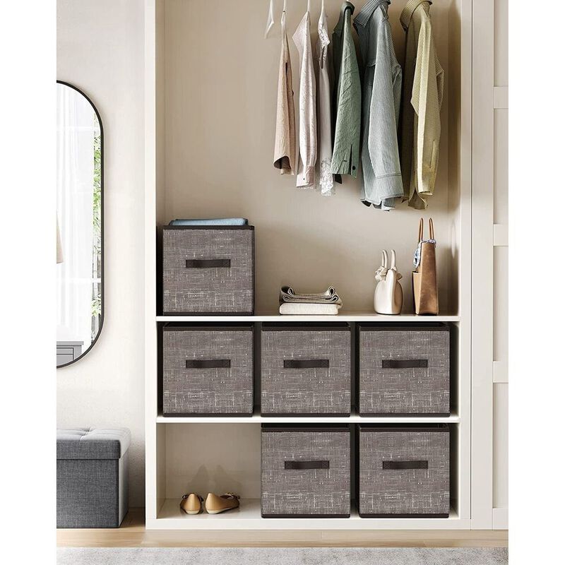 Non-Woven Fabric Storage Cubes with Double Handles