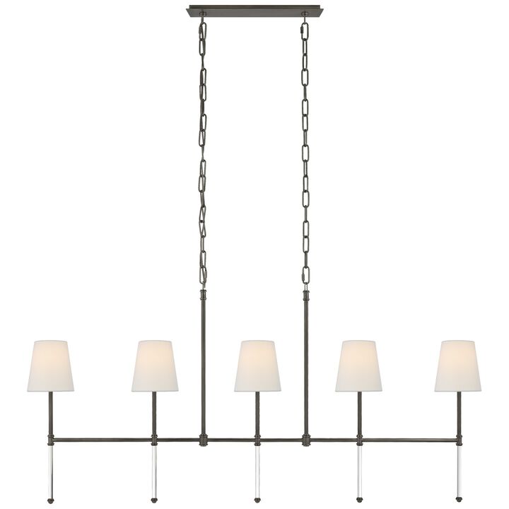 Camille Med Linear Chandelier