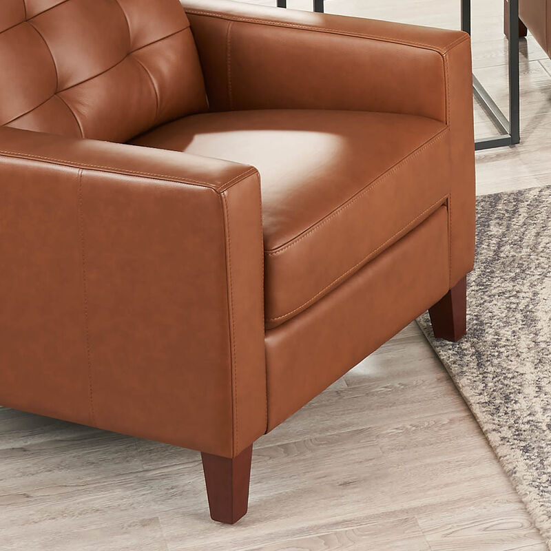 Aiden Top Grain Leather Chair