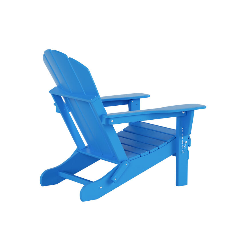 WestinTrends Outdoor Patio Folding Adirondack Chair (Set of 2)