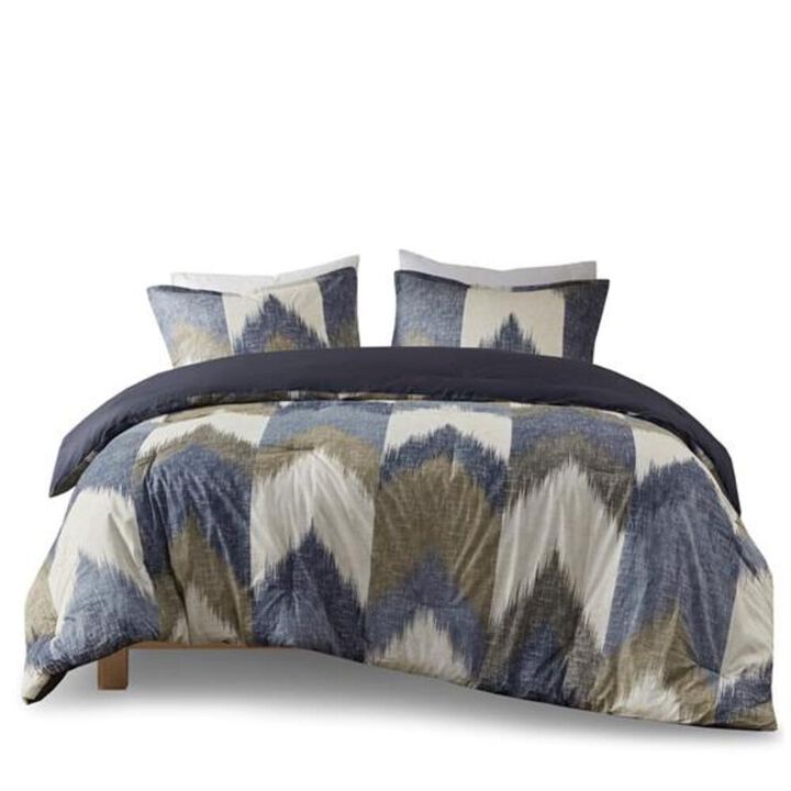 Belen Kox Modern Ikat Chevron Comforter Mini Set, Belen Kox