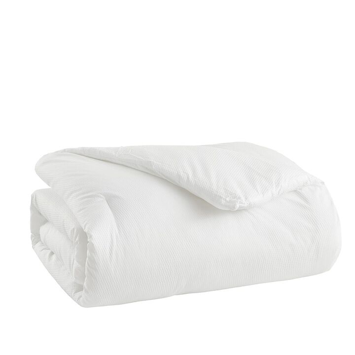 Gracie Mills Leonard Solid Honeycomb Oversized Down Alternative Comforter