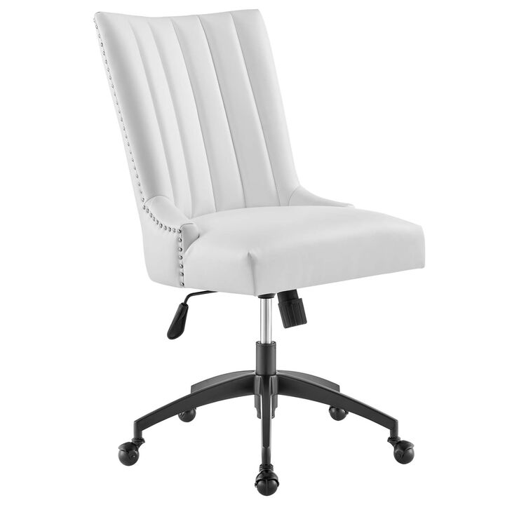 Modway Furniture - Empower Channel Tufted Vegan Leather Office Chair