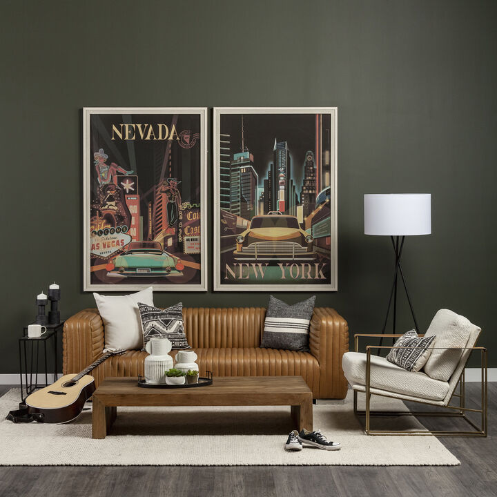 Ricciardo Leather Sofa