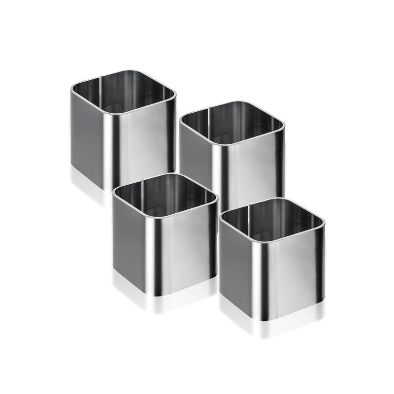 Stile by Pininfarina 4-Piece Napkin Ring Set