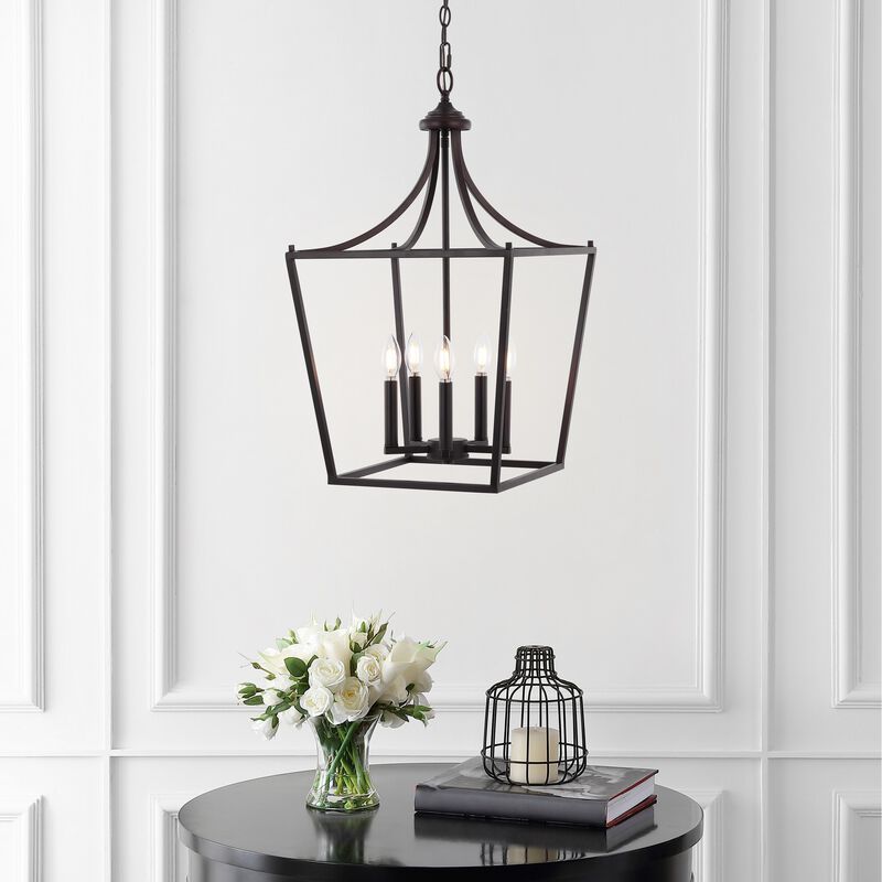 Camden Iron Classic Midcentury Pendant Lantern