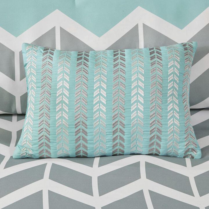 Belen Kox Chevron Print Comforter Set, Belen Kox