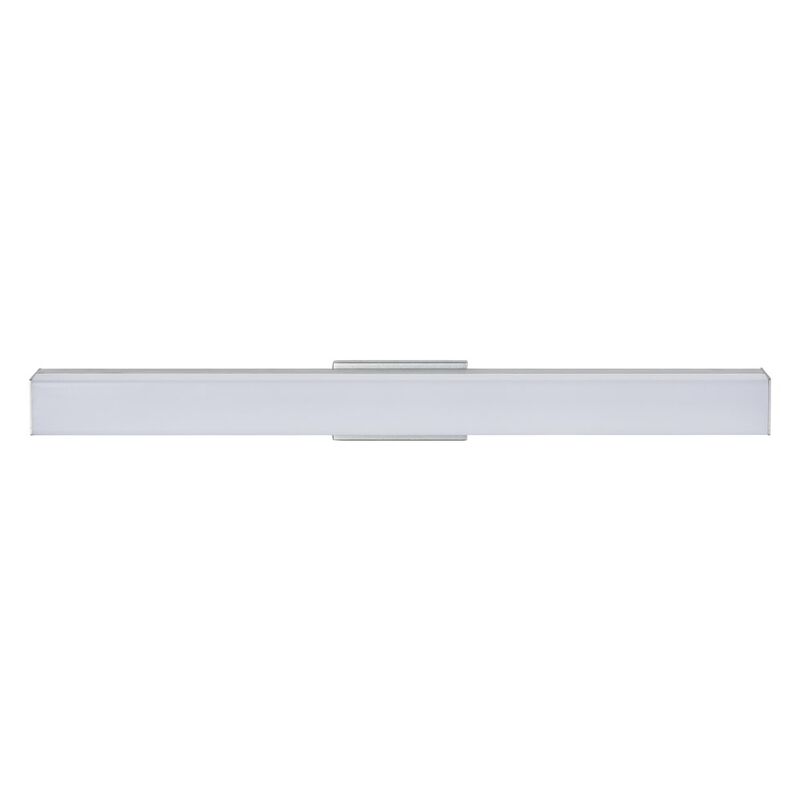 VONN Lighting Integrated AC LED ADA Compliant Bathroom Wall Lighting Fixture in Silver