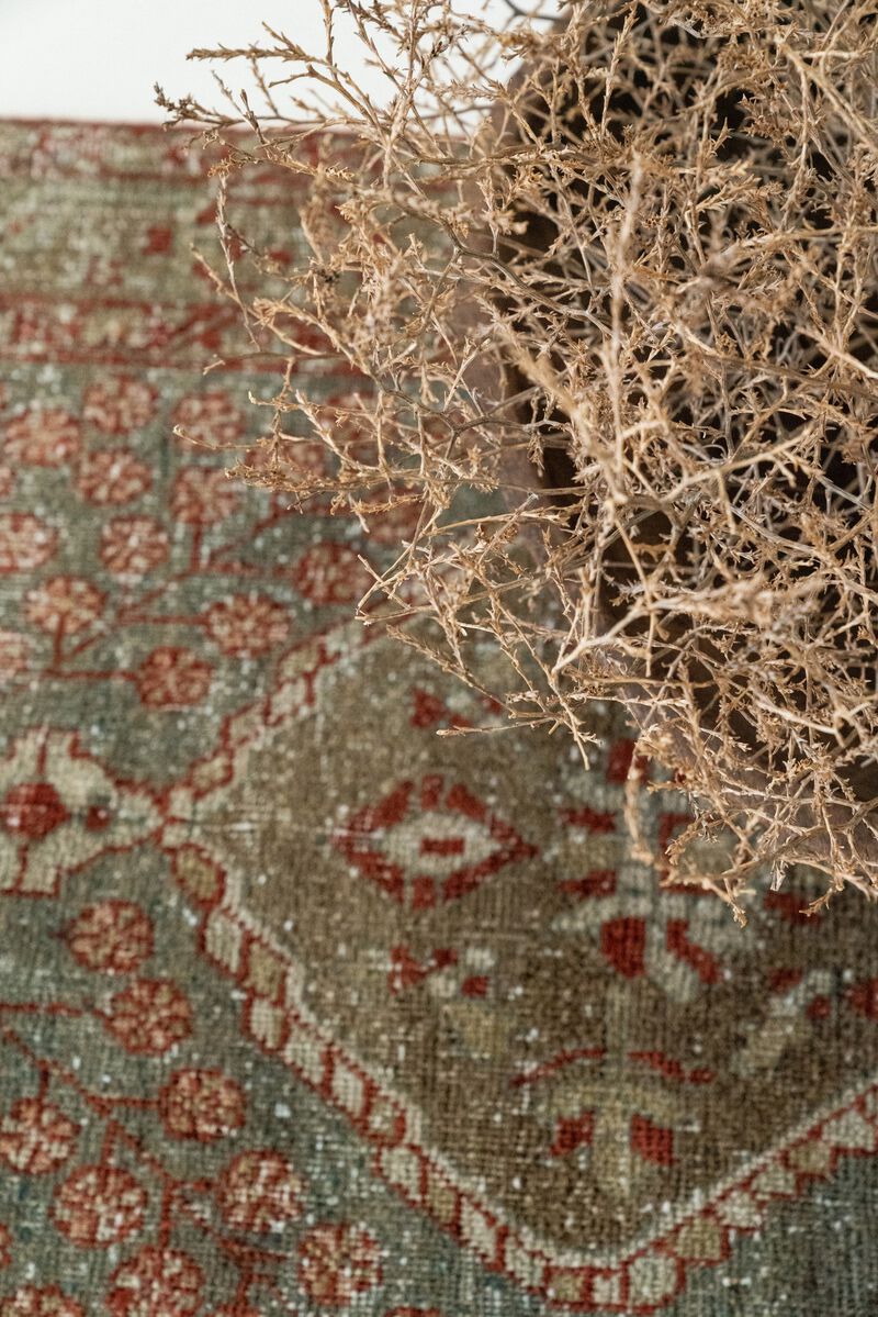 District Loom Vintage Persian Heriz Karaja runner rug-Fergus