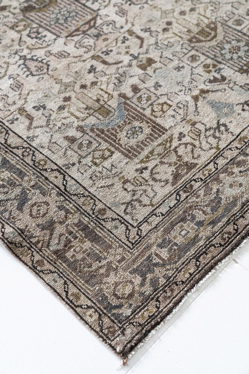 District Loom Vintage Persian Bakhtiari Scatter Rug-Stillwater