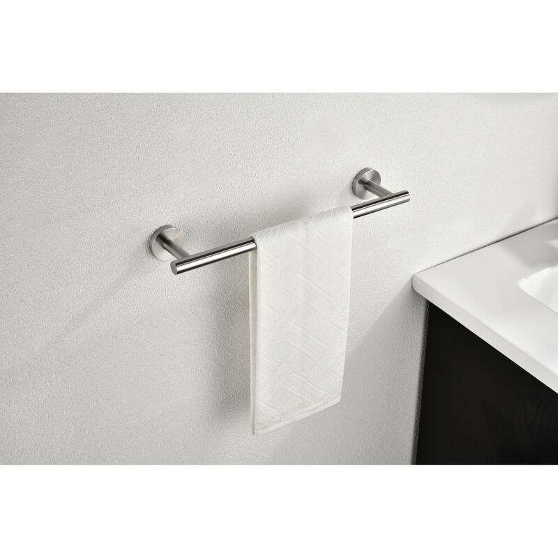 3 - Piece Bathroom Hardware Set - Brushed Nickel