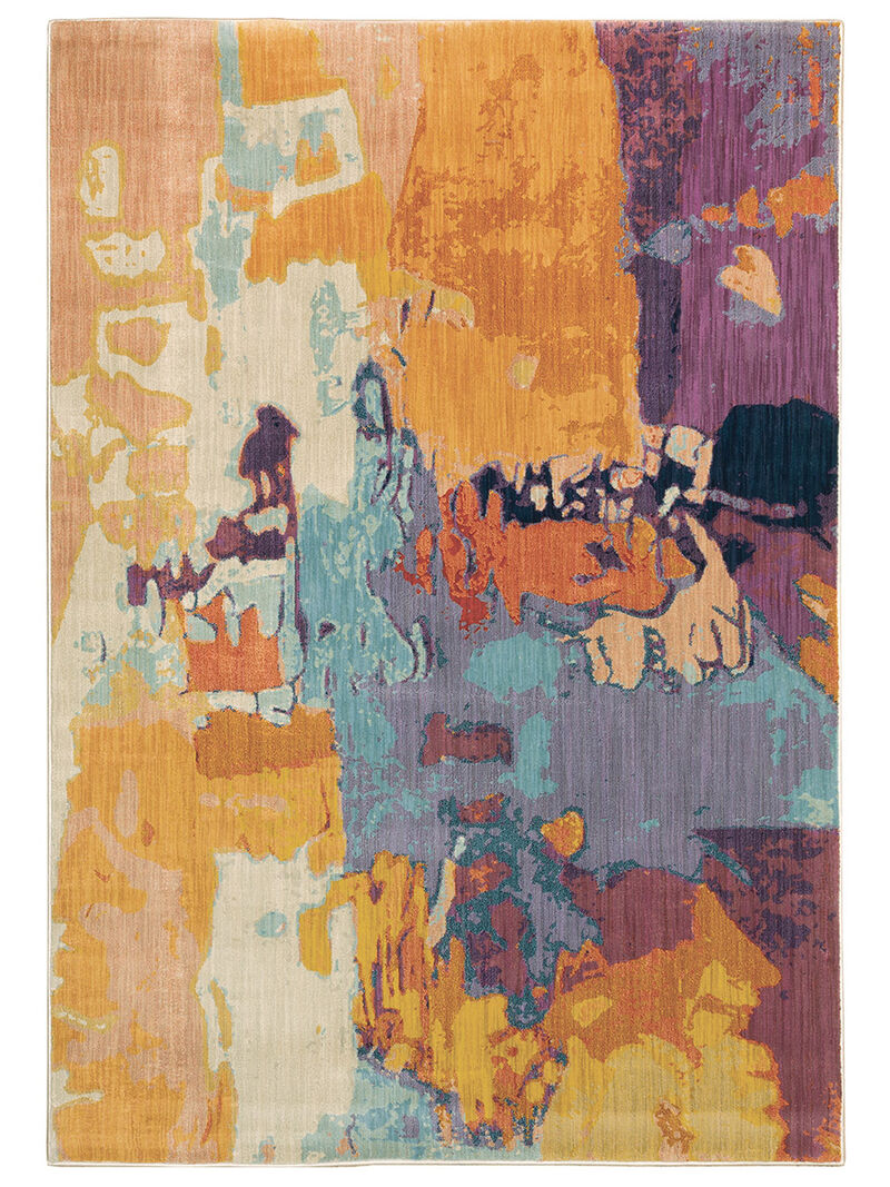 Xanadu 9'10" x 12'10" Orange Rug