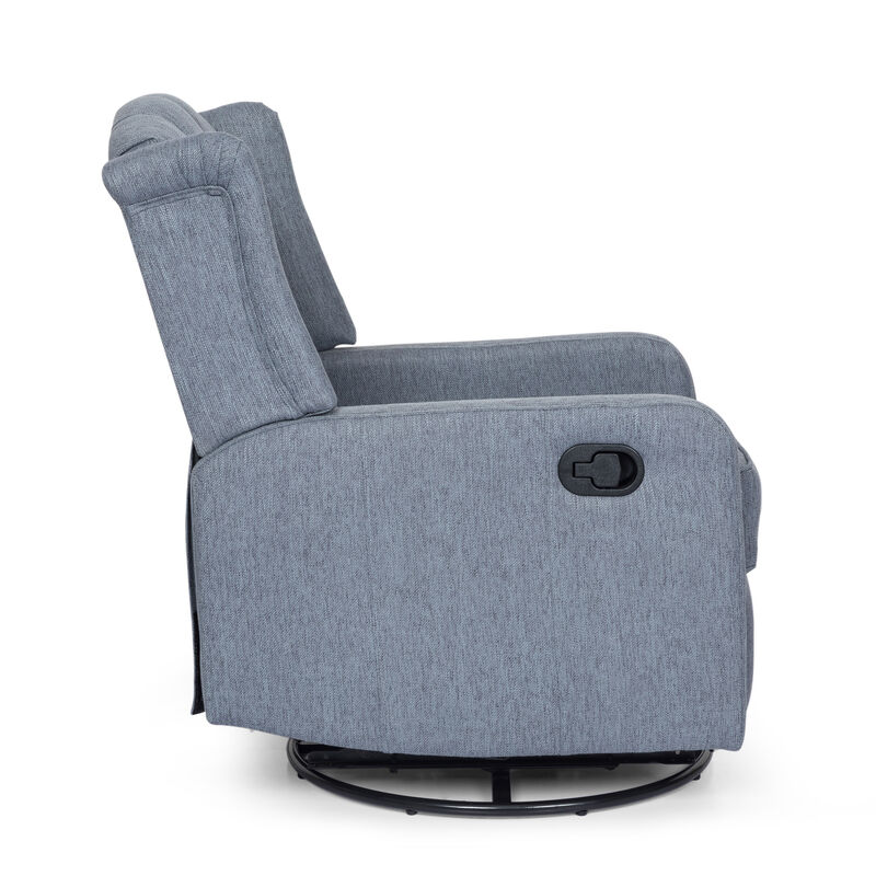 Merax Manual Recliner Chair with 360-Degree Swivel