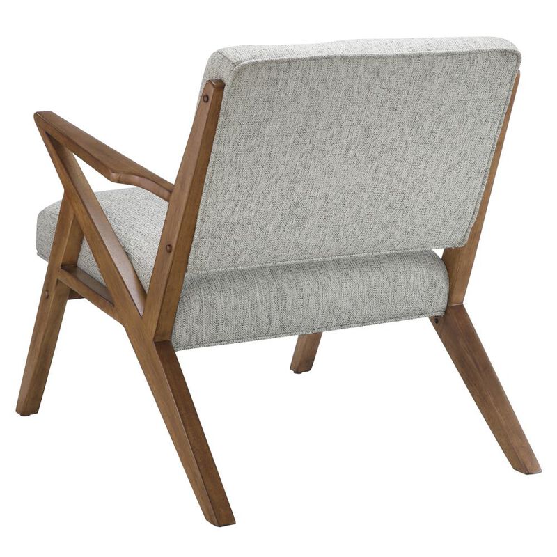 Belen Kox Pecan Wood Lounge Chair by Belen Kox, Belen Kox