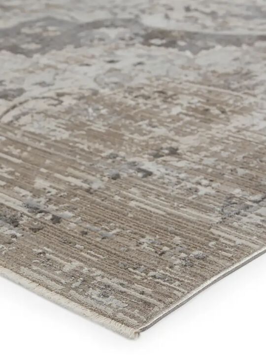 En Blanc Ginevra Gray 5'3" x 7'6" Rug