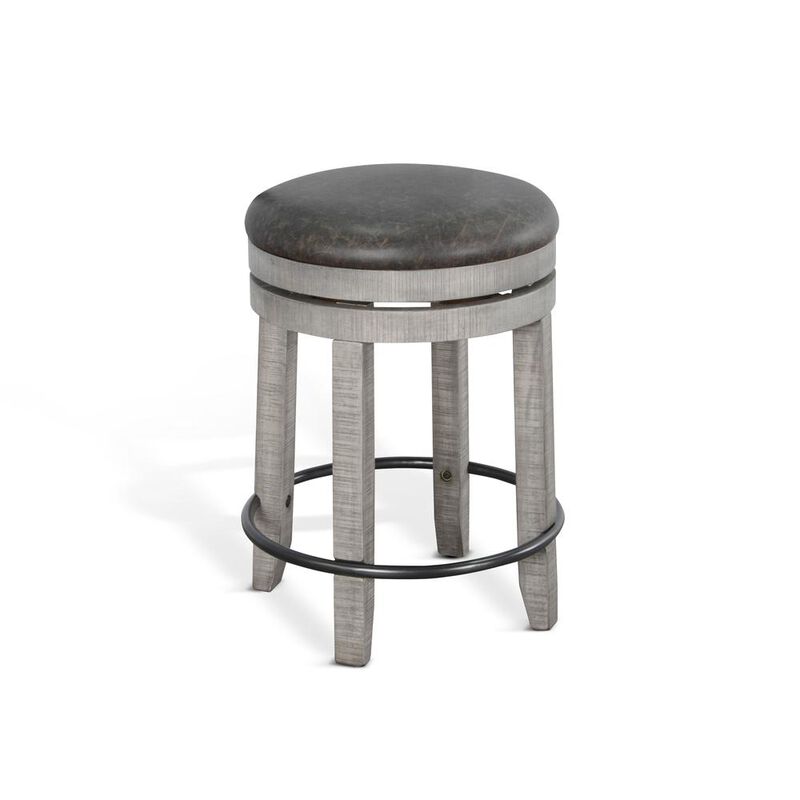 Sunny Designs Counter Swivel Stool, Cushion Seat