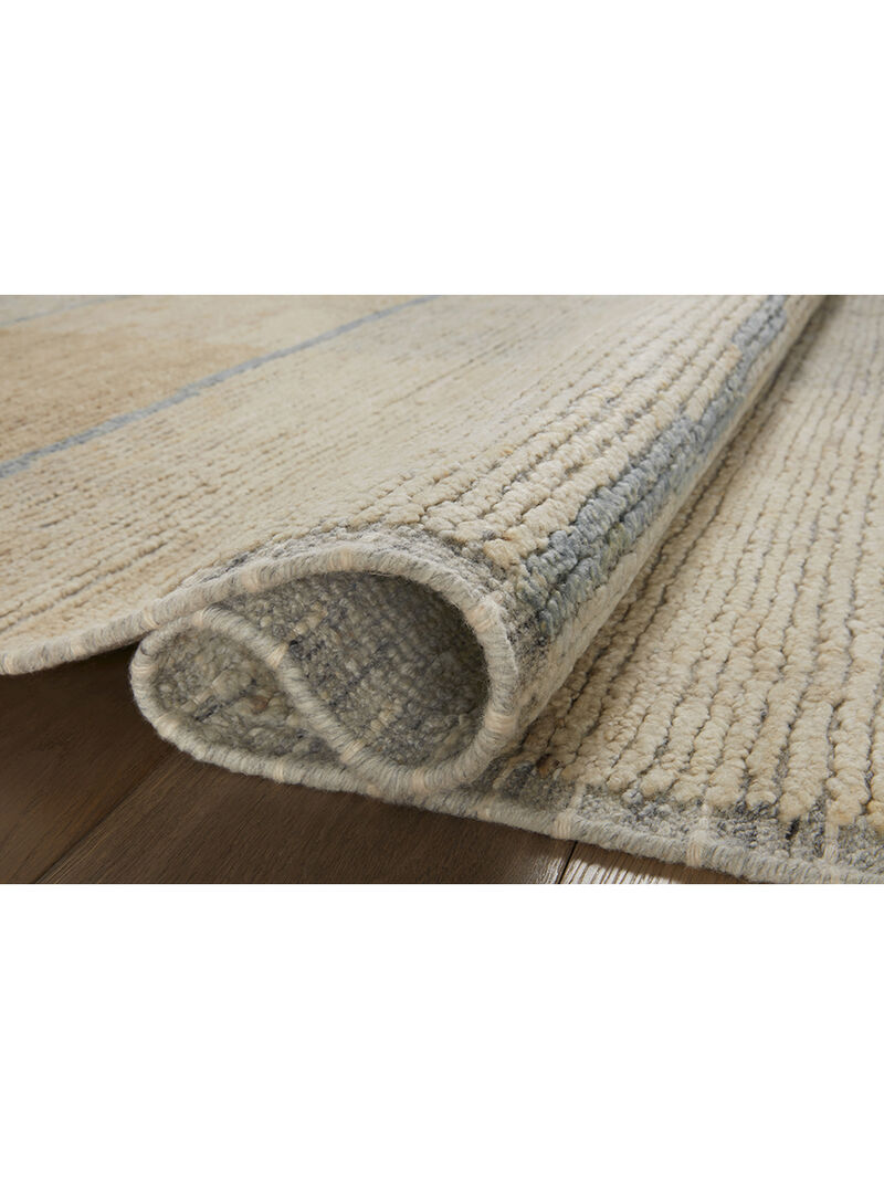 Briyana BRI02 Sky/Wheat 18" x 18" Sample Rug