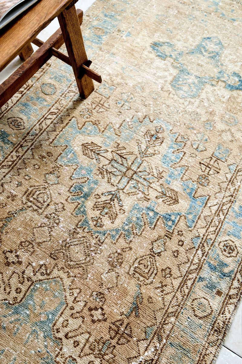 District Loom Vintage Turkish Runner Rug-Hester