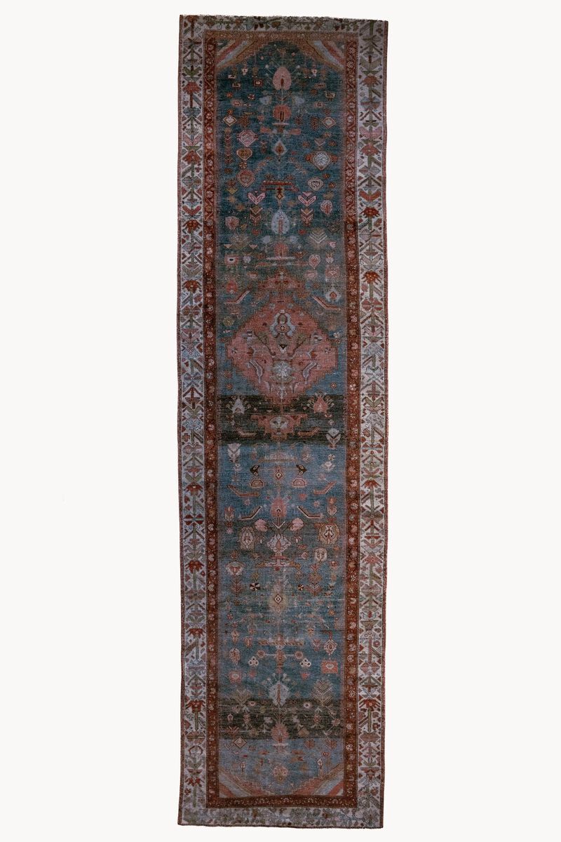 District Loom Antique Malayer runner rug-Tinsley