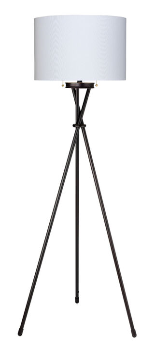 Manny Iron Tripod Floor Lamp