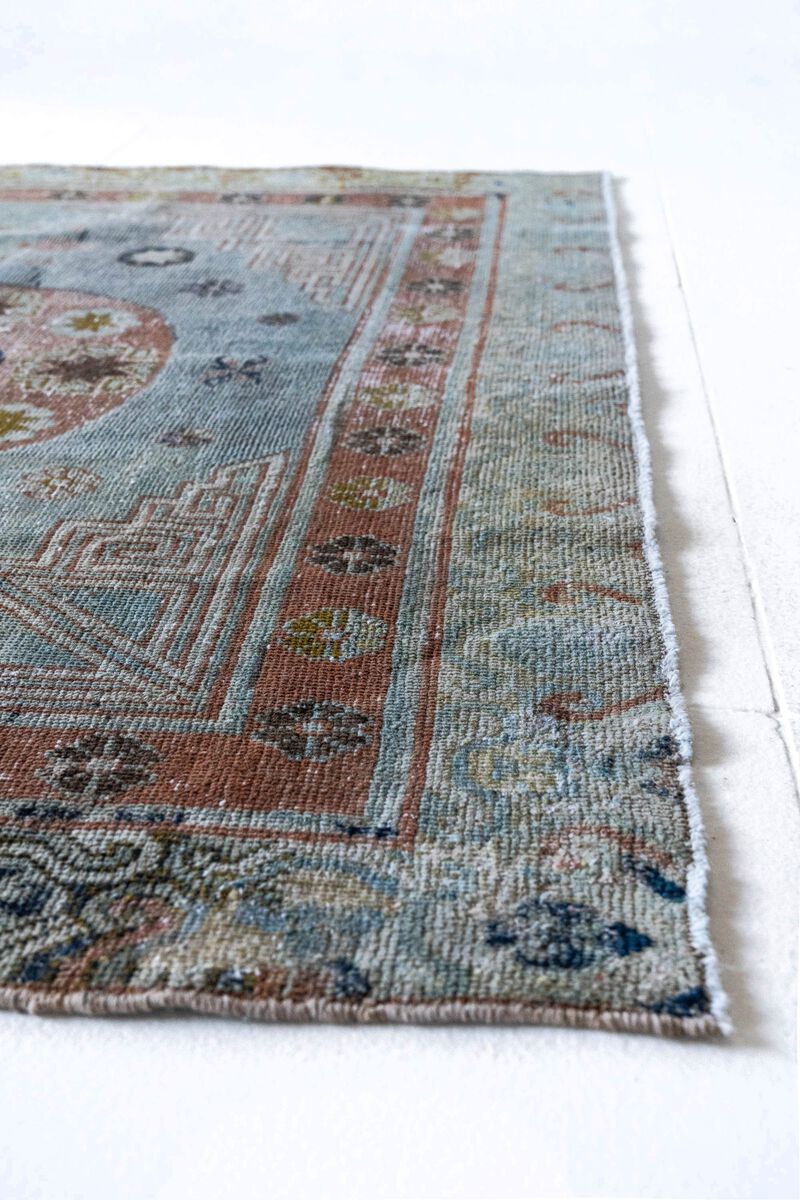 District Loom Vintage Khotan scatter rug-Pryor