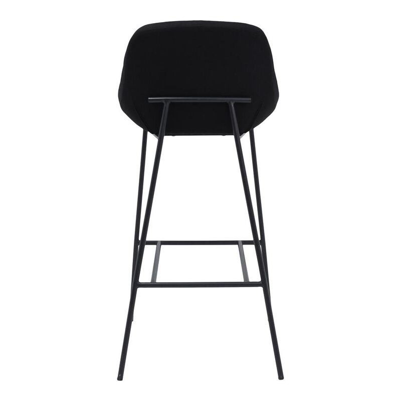 Moe's Home Collection SHELBY BARSTOOL BLACK