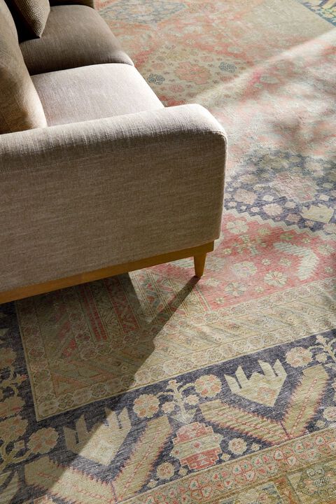 District Loom Vintage Persian Quashquai Area Rug- Windsor