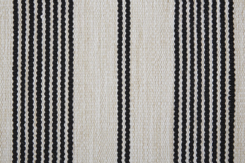 Duprine 0560F Black/White/Ivory 8' x 11' Rug