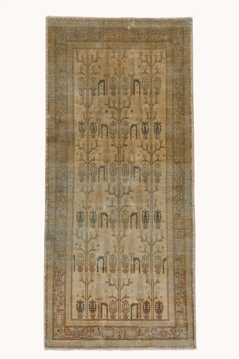 District Loom Vintage Turkish Scatter Rug-Tippet