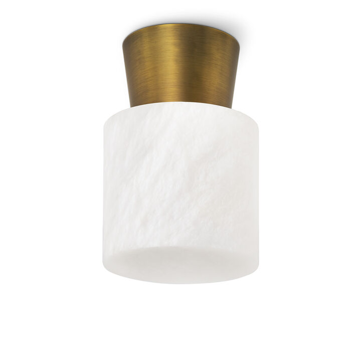 Hazel Alabaster Flush Mount