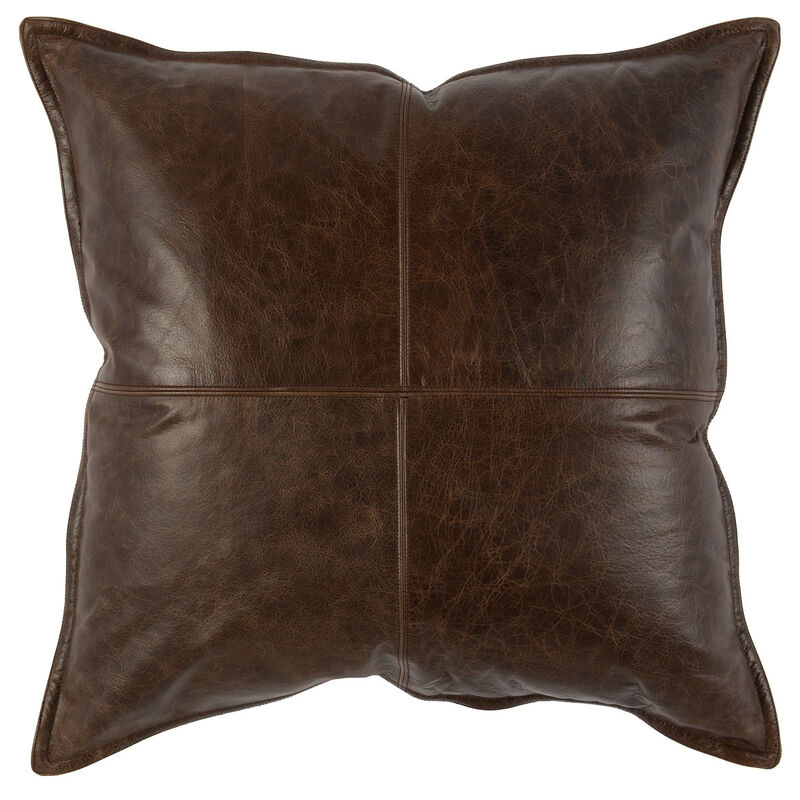 Leather Pillow