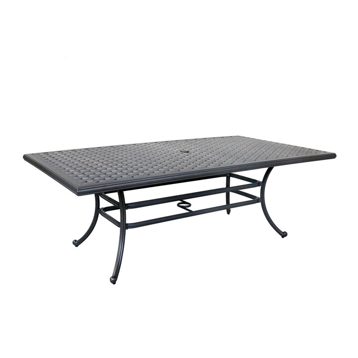 Cast Aluminum Rectangle Table