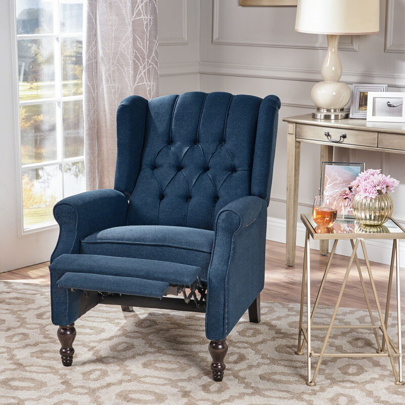 Merax Tufted Fabric Arm Chair Recliner