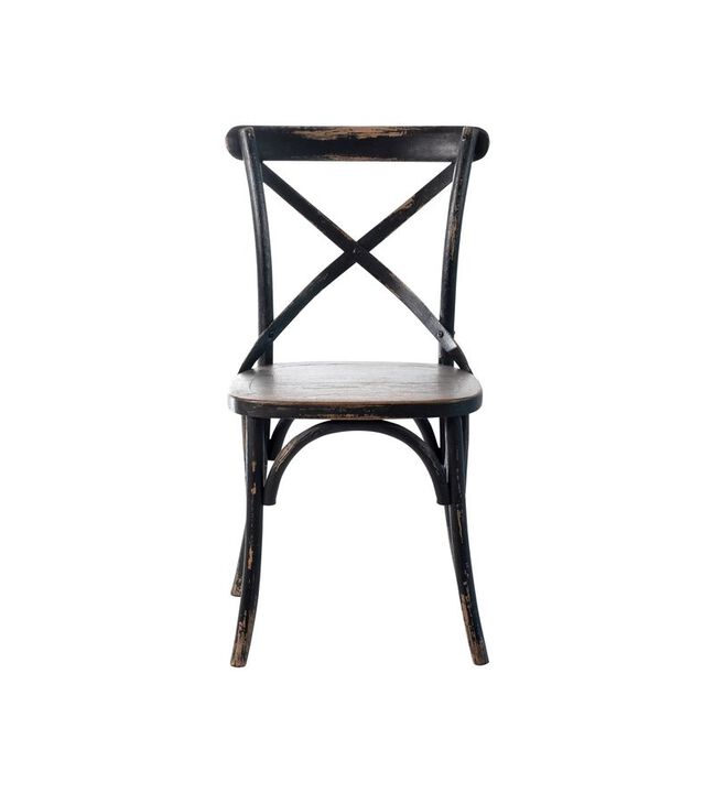 Redmond Black Dining Chair (Set of 2)