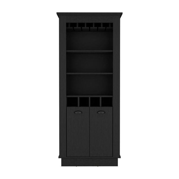 Bar Cabinet Provo, Living Room, Black