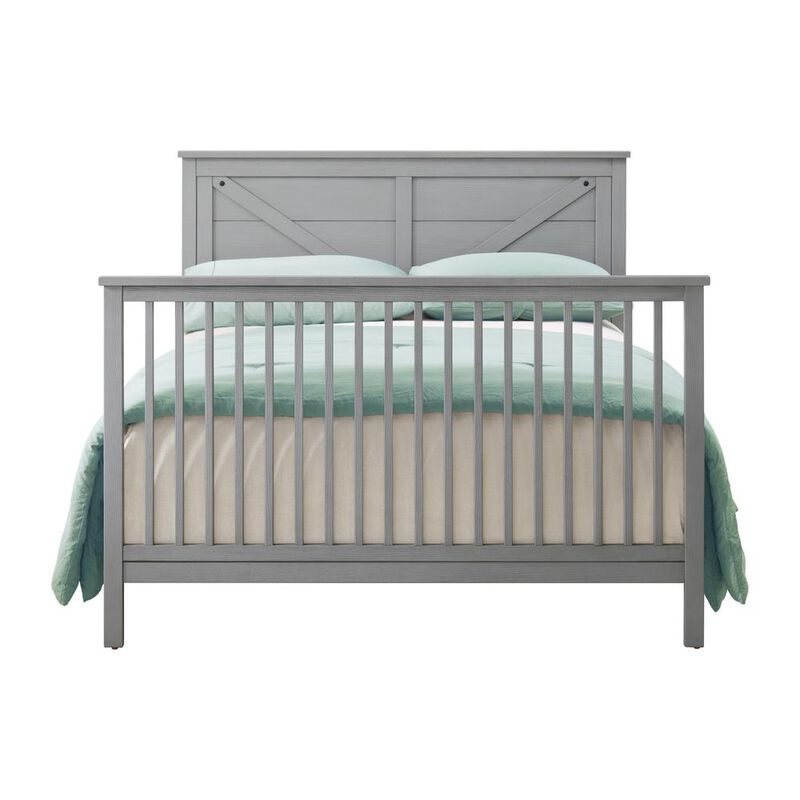 Oxford Baby Montauk Conv Kit Farmhouse Gray