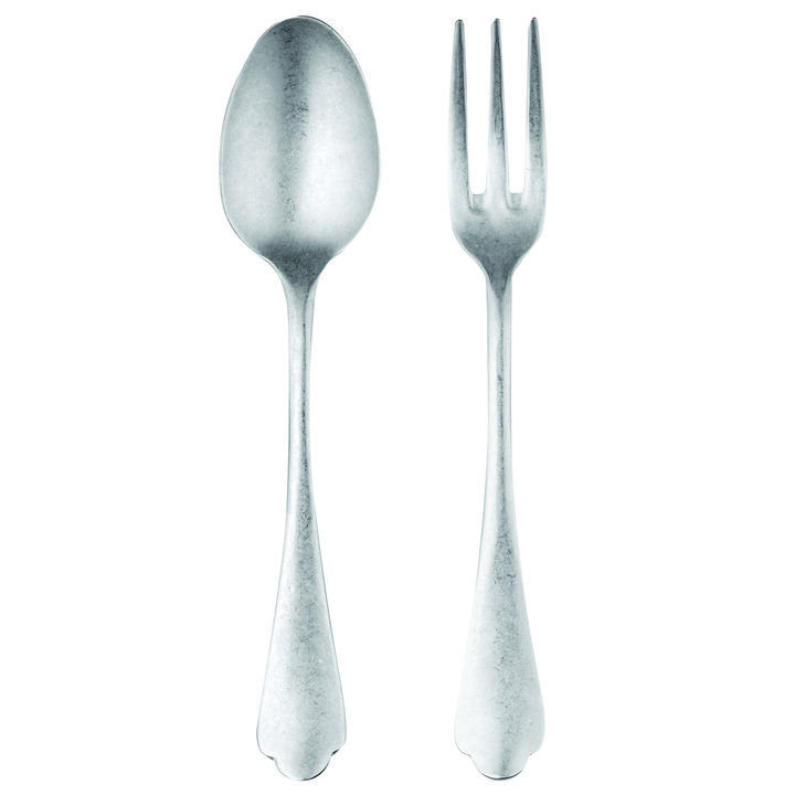 Dolce Vita Pewter Serving Set 2 Pieces