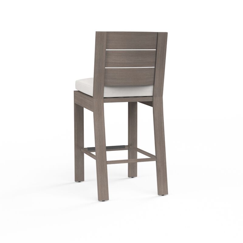 Laguna Counter Stool in Canvas Flax, No Welt